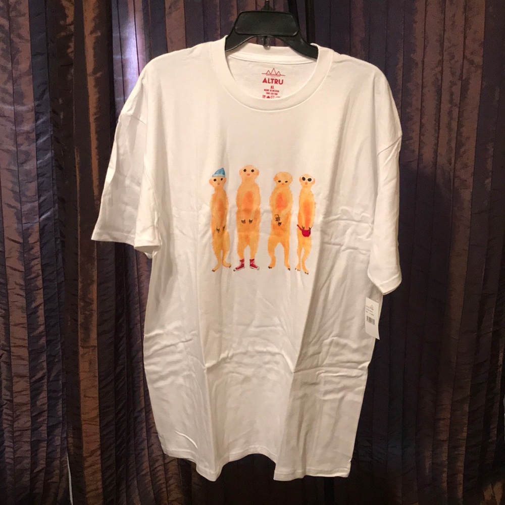 MENS MEERKAT CREW GRAPHIC TEE